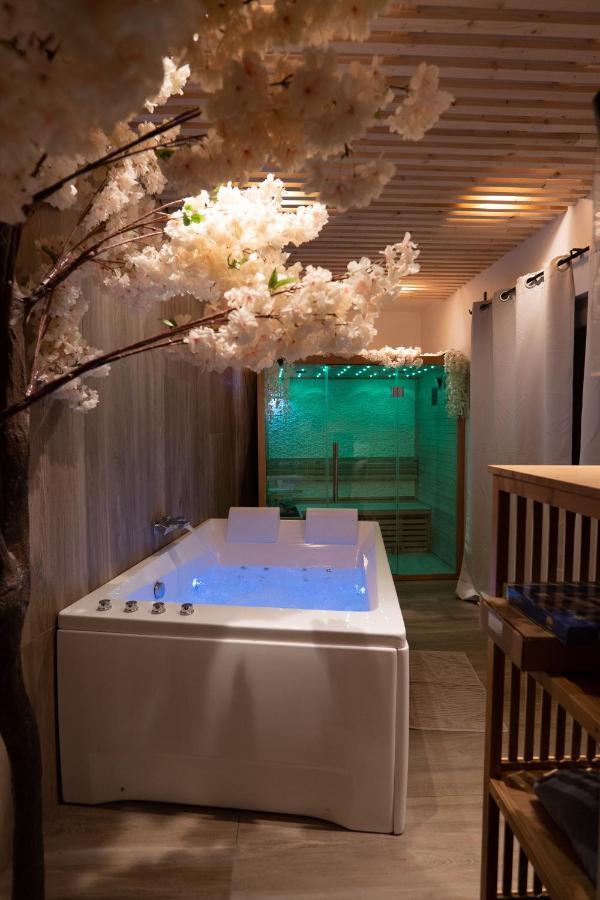 Capsule Thailande I Sauna I Balnéo I Console I jeux en bois I Cinéma I cour intérieure Trith-Saint-Leger Esterno foto